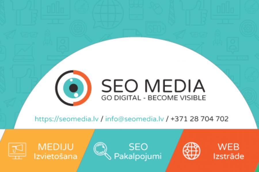 SEO pakalpojumi - uzlabo uzņēmuma atpazīstamību un uzticamību