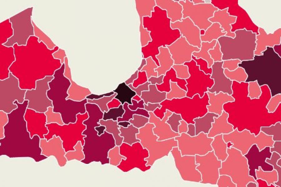 VS.lv: Covid-19 Latvijas novados - kā karte izskatās otrdienas rītā ...
