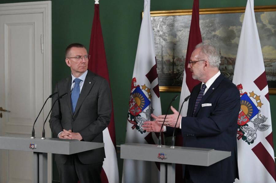 Levits: nākamos četrus gadus Latvija būs drošās rokās (VIDEO)