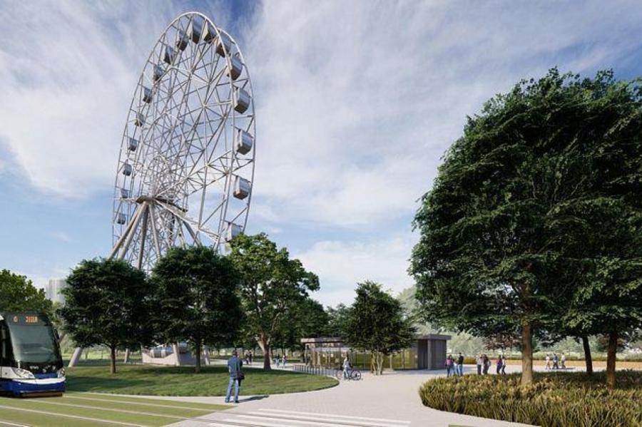 Pārdaugavā sāks Rīgas panorāmas rata pamatu būvniecību