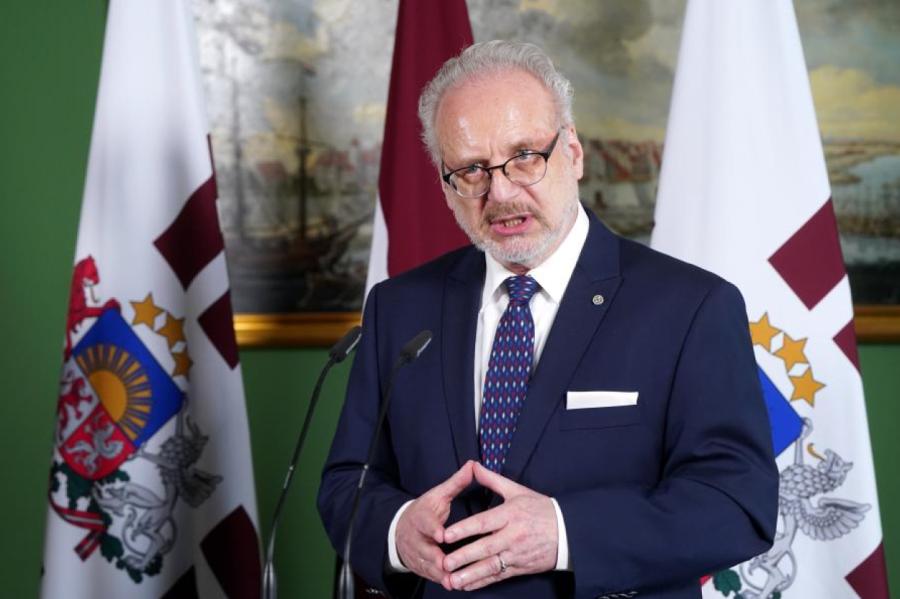 Levits pateicas Latvijas tautai par doto iespēju četrus gadus kalpot Latvijai