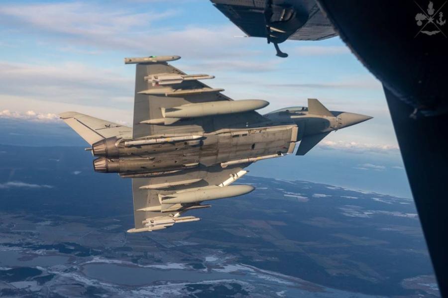 Itālija pārņem NATO Baltijas valstu gaisa telpas patrulēšanas misiju Lietuvā