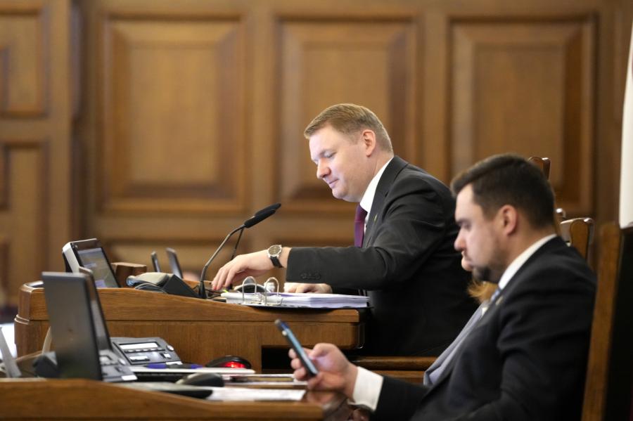 Ardievas Smiltēnam. Trešdien lems par jauna Saeimas priekšsēdētāja ievēlēšanu