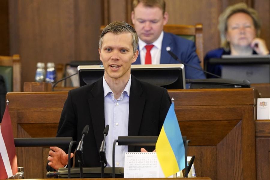 Par Saeimas Eiropas lietu komisijas priekšsēdētāju kļūst Edmunds Cepurītis