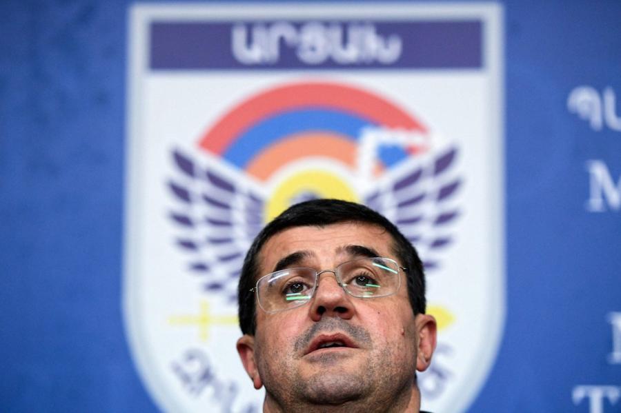Azerbaidžāna aizturējusi bijušo Kalnu Karabahas prezidentu Arutjunjanu