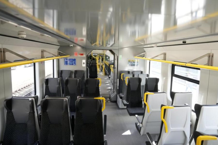 Atrasts risinājums divriteņu novietnēm jaunajos elektrovilcienos