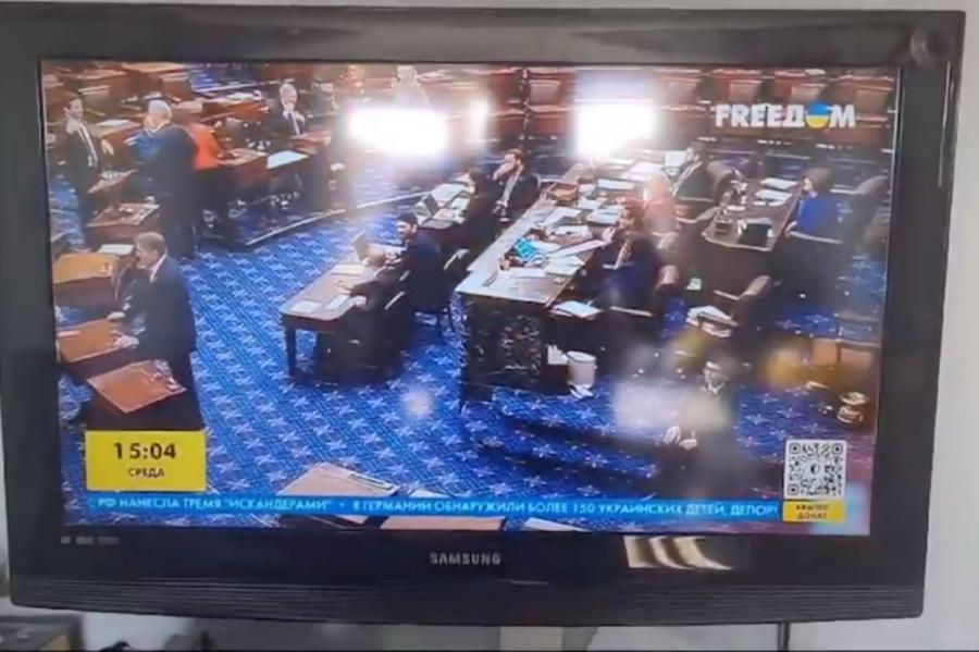 Platformā «Tet» ukraiņu kanāla «Freedom» atskaņoti Krievijas propagandas klipi