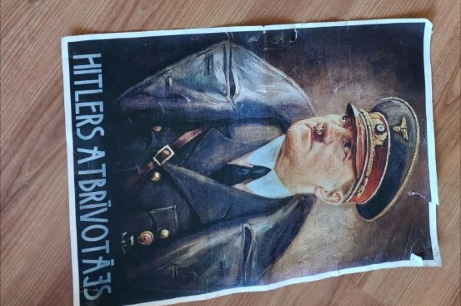 Policija aiztur vairākus skinhedus - neonacistus (FOTO)