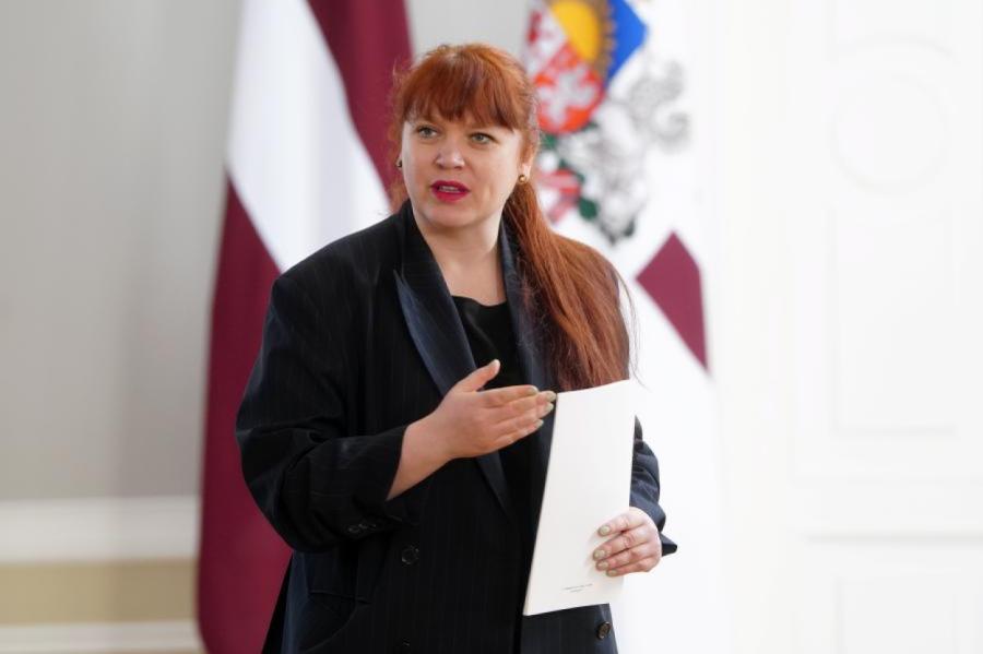 Kultūras ministre atkāpjas no amata. Siliņa pieņēmusi Loginas demisiju