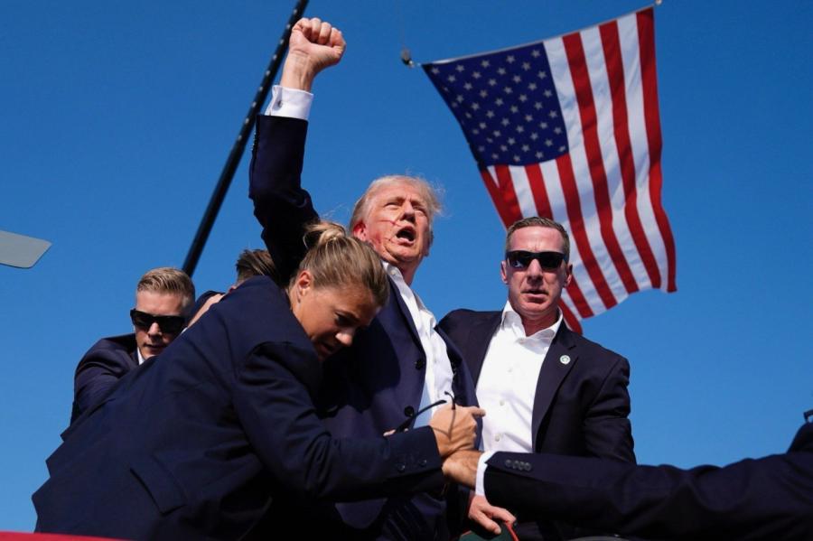 Valsts prezidents nosodīja Donalda Trampa slepkavības mēģinājumu (+VIDEO)