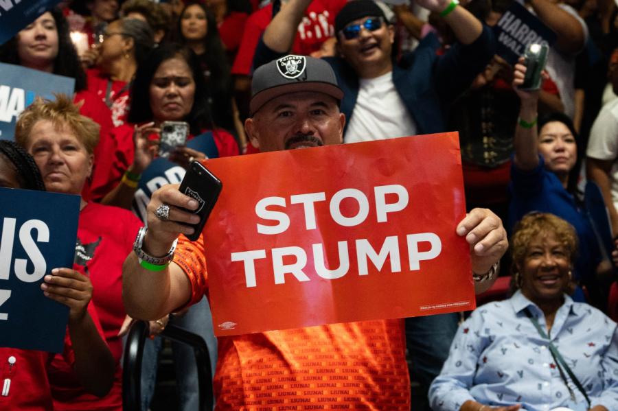 Aptaujas: Trampa un Herisas izredzes ir līdzīgas