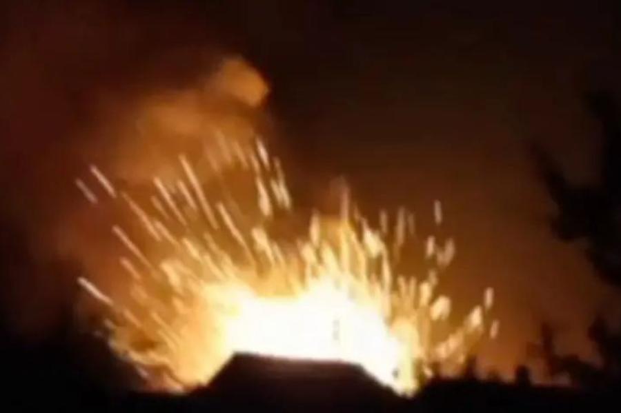 Ukraina iznīcinājusi dronu noliktavu Krievijas Krasnodaras novadā