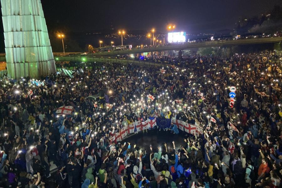 Gruzijas opozīcija izsludina jaunu protesta akciju