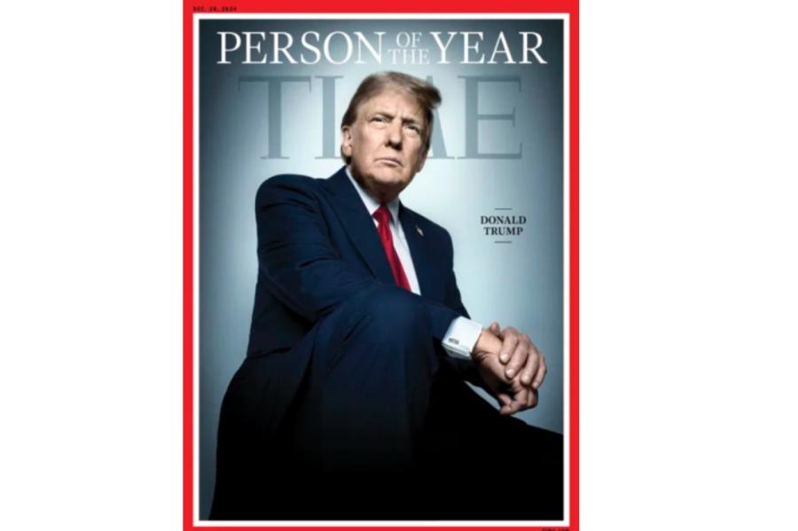 Par žurnāla «Time» gada cilvēku atzīts Tramps