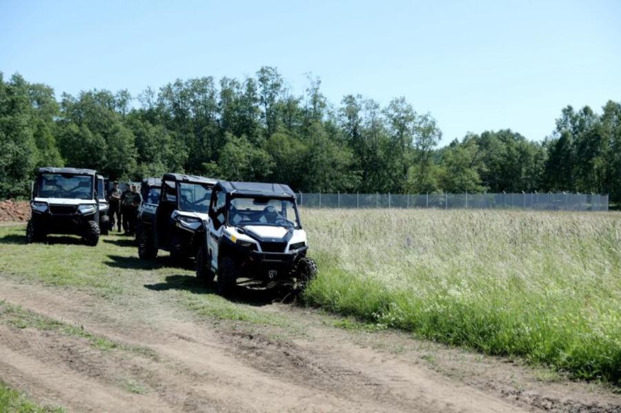 Sākta rokādes ceļu izbūve uz Latvijas-Baltkrievijas robežas