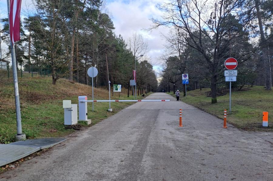 Noteikta jauna iebraukšanas kārtība kultūras un atpūtas parkā "Mežaparks"