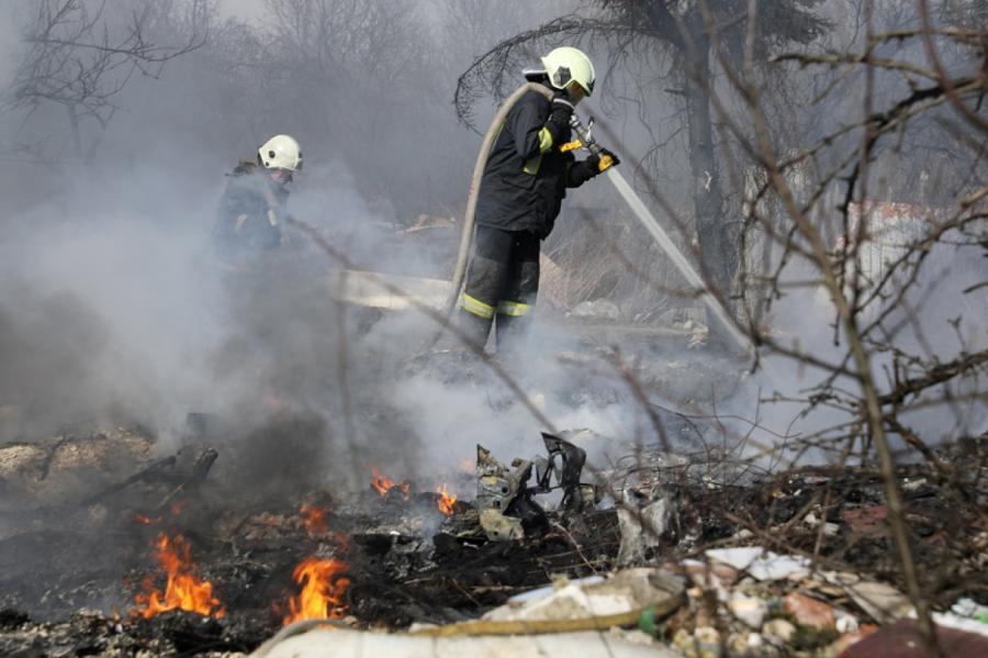 Meža ugunsgrēka dzēšanas laikā Tukuma novadā atrod bojāgājušo
