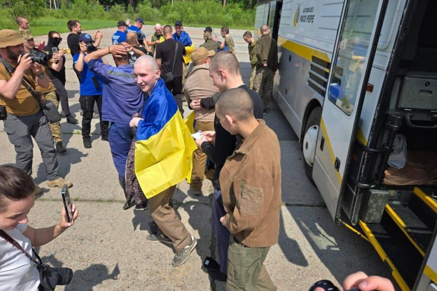 Sākusies gūstekņu apmaiņa starp Ukrainu un Krieviju