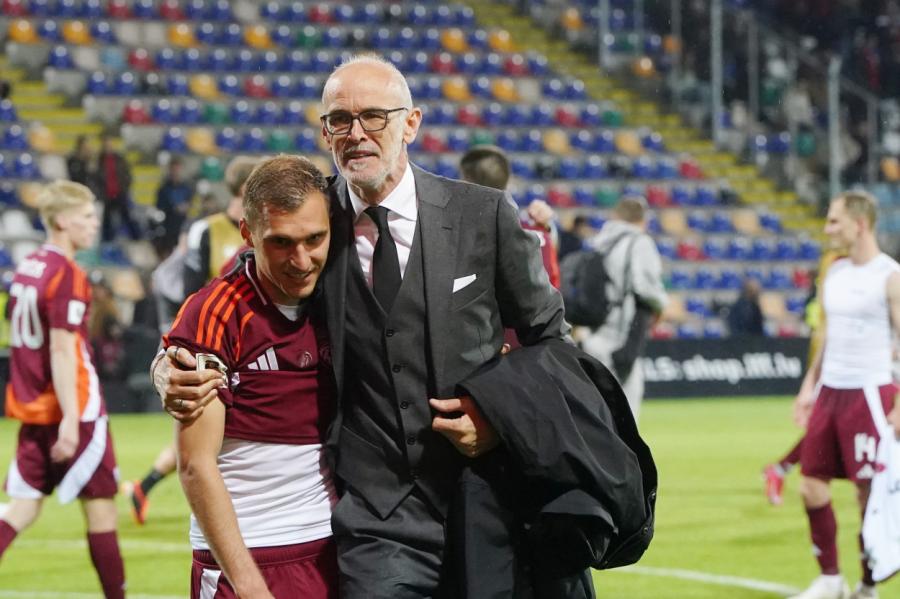 Nikolato: Esmu apmierināts ar mūsu sniegumu