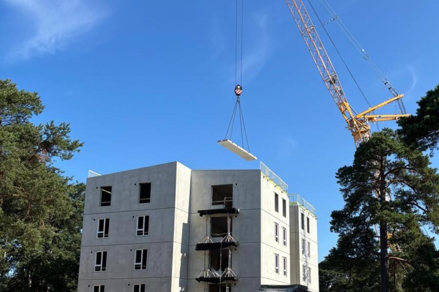 Ventspils pašvaldība būvē divas daudzdzīvokļu ēkas par 6 270 945 EUR (+VIDEO)