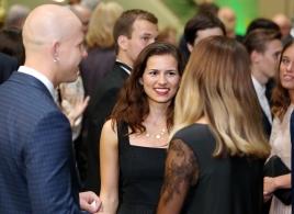 Jaunievēlētā Valsts prezidenta meita Indra Levita.