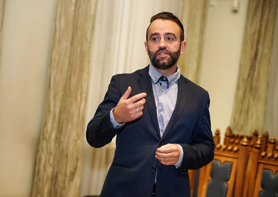 Vēstures zinātņu doktors Andrejs Gusačenko.